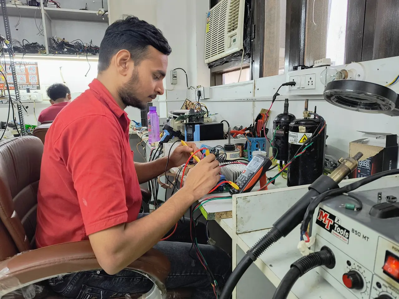 AC Refrigerant Leak Repair